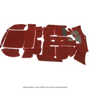 Carpet Set for Left Hand Drive Coupe, Choose Color Carpet Set for Left Hand Drive Coupe, Choose Color