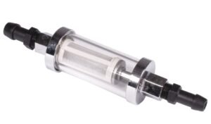 Chrome and Perspex Fuel Filter for 5-6mm Hose Chrome and Perspex Fuel Filter for 5-6mm Hose