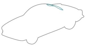 Clear Heated Rear Window for Coupe Clear Heated Rear Window for Coupe
