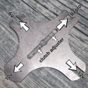 Dash Switch Escutcheon & Clutch Wing Nut Tool Dash Switch Escutcheon & Clutch Wing Nut Tool