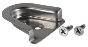 Door Centering Wedge Chrome Housing, Pair Door Centering Wedge Chrome Housing, Pair
