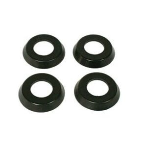 Door Handle and Window Winder Trim Set of 4 Black Door Handle and Window Winder Trim Set of 4 Black