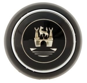 Flat4 Horn Push Black with Silver Wolfsburg Crest Flat4 Horn Push Black with Silver Wolfsburg Crest