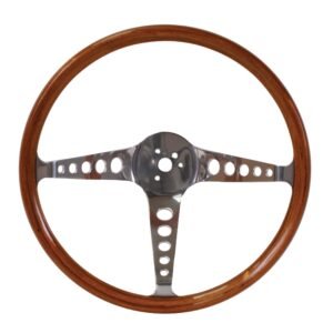 Flat4 Speedwell Wood Rim Steering Wheel Flat4 Speedwell Wood Rim Steering Wheel