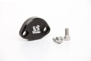 Fuel Pump Block Off, Black Fuel Pump Block Off, Black