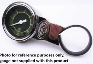 Gauge Pod, 52mm, Chrome, Steering Column Gauge Pod, 52mm, Chrome, Steering Column
