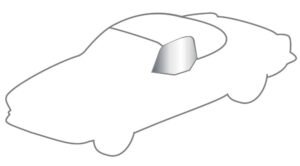 Grey Door Glass Left Cabriolet Grey Door Glass Left Cabriolet