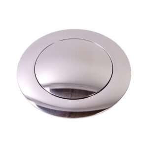 Horn Press, Large, Polished, For 9 Bolt Steering Wheel, SSP Horn Press, Large, Polished, For 9 Bolt Steering Wheel, SSP