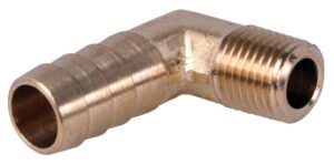 Hose Barb 90 Degree 1/4'' Male Thread to 1/2'' Hose Hose Barb 90 Degree 1/4'' Male Thread to 1/2'' Hose