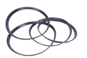 Hubcap Trim Ring Set finished in Blue Hubcap Trim Ring Set finished in Blue