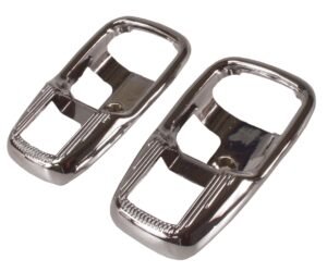 Interior Door Pull Handle Trim Frame in Chrome Interior Door Pull Handle Trim Frame in Chrome
