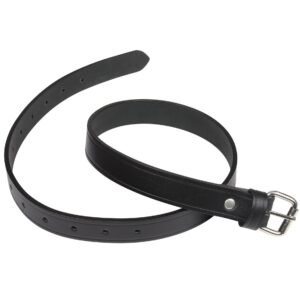 Leather Strap for Spare Wheel, Black Leather Strap for Spare Wheel, Black