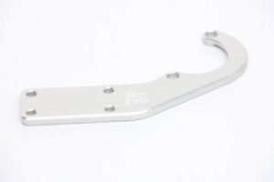 Oil Filter Mount Silver Anodised Oil Filter Mount Silver Anodised