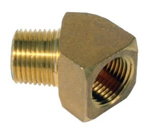 Oil Fitting 45 Degree 3/8'' Male to 3/8'' Female Pair Oil Fitting 45 Degree 3/8'' Male to 3/8'' Female Pair