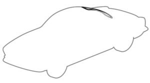 Rear Window Seal for Trim for Coupe Rear Window Seal for Trim for Coupe