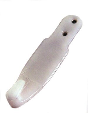 Seat Belt Retaining Hook White in color Seat Belt Retaining Hook White in color