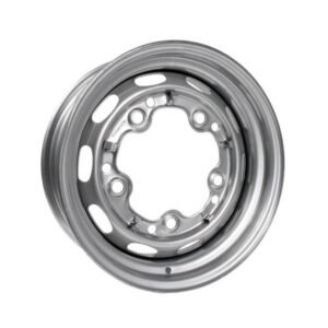Silver Steel Wheel 4.5x15", 5/205, 3.73" BS Silver Steel Wheel 4.5x15", 5/205, 3.73" BS