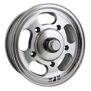 SSP Slot Mag Alloy Wheel Machine Cut 5.5x15'', 5/205 PCD, 4.16" BS SSP Slot Mag Alloy Wheel Machine Cut 5.5x15'', 5/205 PCD, 4.16" BS